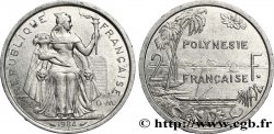 POLYNÉSIE FRANÇAISE 2 Francs I.E.O.M. Polynésie Française 1984 Paris