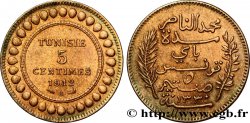TUNISIE - PROTECTORAT FRANÇAIS 5 Centimes AH1330 1912 Paris