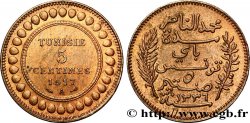 TUNISIE - PROTECTORAT FRANÇAIS 5 Centimes AH1336 1917 Paris