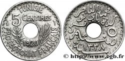 TUNISIE - PROTECTORAT FRANÇAIS 5 Centimes AH1339 1920 Paris