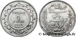 TUNISIE - PROTECTORAT FRANÇAIS 1 Franc AH 1332 1914 Paris