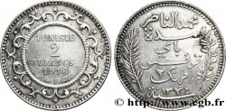 TUNISIE - PROTECTORAT FRANÇAIS 2 Francs AH1334 1916 Paris - A