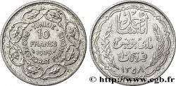 TUNISIE - PROTECTORAT FRANÇAIS 10 Francs au nom du Bey Ahmed an 1358 1939 Paris
