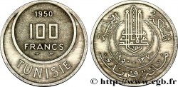 TUNESIEN - Französische Protektorate  100 Francs AH1370 1950 Paris