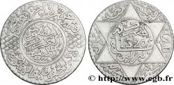 MAROC 5 Dirhams Abdul Aziz I an 1320 1902 Berlin TTB 