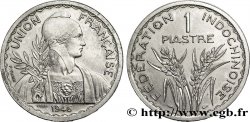 INDOCHINE FRANÇAISE 1 Piastre ESSAI Fédération Indochinoise 1946 Paris SPL 