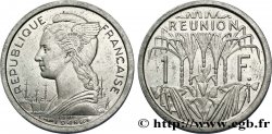 ÎLE DE LA RÉUNION - UNION FRANCAISE 1 Franc Essai buste de la République /  1948 Paris