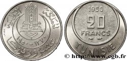 TUNESIEN - Französische Protektorate  Essai de 20 Francs 1950 Paris