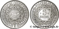 MAROKKO - FRANZÖZISISCH PROTEKTORAT Essai de 5 Francs AH 1370 1951 Paris