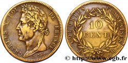 COLONIES FRANÇAISES - Charles X, pour la Martinique et la Guadeloupe 10 Centimes Charles X 1827 La Rochelle - H