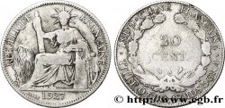 FRANZÖSISCHE-INDOCHINA 20 Centièmes 1927 Paris S 