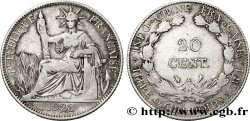 FRENCH INDOCHINA 20 Centièmes 1928 Paris