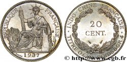 FRANZÖSISCHE-INDOCHINA 20 Centièmes 1937 Paris