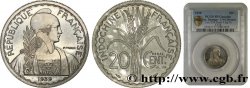INDOCHINE FRANÇAISE Pré-série avec le mot Essai de 20 Centièmes 1939 Paris