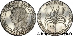 GUADELOUPE Essai de 1 Franc métal indéterminé n.d. Paris