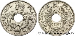 INDOCHINE FRANÇAISE 5 Centièmes 1938 Paris