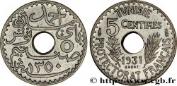 TUNEZ - Protectorado Frances 5 Centimes Essai au nom d’Ahmed Bey 1931 Paris