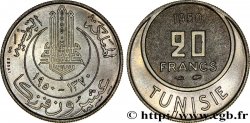 TUNISIA - Protettorato Francese Essai de 20 Francs 1950 Paris 