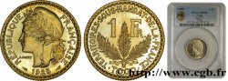 TOGO - FRENCH MANDATE TERRITORIES 1 Franc, pré-série de Morlon ? poids lourd, 5 grammes 1925 Paris