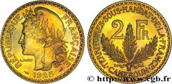 CAMEROON - TERRITORIES UNDER FRENCH MANDATE 2 Francs poids léger - Essai de frappe de 2 Francs Morlon - 8 grammes 1925 Paris