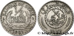 SYRIA - THIRD REPUBLIC 1/2 Piastre Syrienne Banque de Syrie 1921 Paris