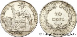 FRANZÖSISCHE COCHINCHINA 20 Centimes 1884 Paris