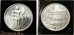 FRANZÖSISCHE POLYNESIA - Franzözische Ozeanien Essai de 5 Francs 1952 Paris