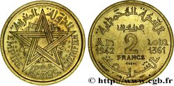MARUECOS - PROTECTORADO FRANCÉS Essai de 2 Francs 1942 Paris