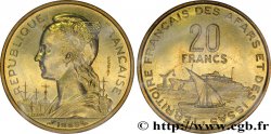 YIBUTI - Territorio Francés de los Afars e Issas Essai de 20 Francs 1968 Paris
