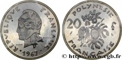 POLINESIA FRANCESA Essai de 20 Francs 1967 Paris