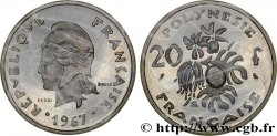 FRENCH POLYNESIA Essai de 20 Francs 1967 Paris