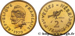 NUEVAS HÉBRIDAS (VANUATU desde 1980) Essai de 2 Francs 1970 Paris