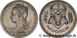 MADAGASCAR French Union Essai de 1 Franc 1948 Paris