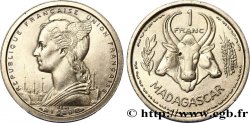 MADAGASCAR French Union Essai de 1 Franc 1948 Paris
