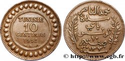 TUNISIE - PROTECTORAT FRANÇAIS 10 Centimes AH1330 1912 Paris