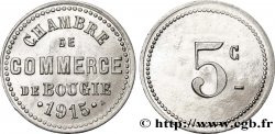 ALGÉRIE 5 Centimes Chambre de Commerce de Bougie 1915 