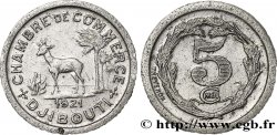 DJIBOUTI 5 Centimes Chambre de Commerce de Djibouti 1921 Paris