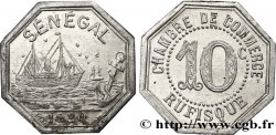 AFRIQUE FRANÇAISE - SÉNÉGAL 10 Centimes Chambre de Commerce Rufisque 1920 