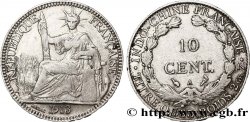 INDOCINA FRANCESE 10 Centièmes 1913 Paris 