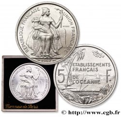 POLYNÉSIE FRANÇAISE - Océanie française Essai de 5 Francs 1952 Paris