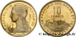 DJIBOUTI - Territoire français des AFARS et des ISSAS Essai 10 Francs 1969 Paris