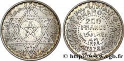 MOROCCO - FRENCH PROTECTORATE Essai de 200 Francs AH 1372 1953 Paris