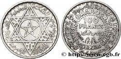 MARUECOS - PROTECTORADO FRANCÉS 100 Francs AH 1372 1953 Paris