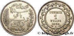 TUNISIA - Protettorato Francese 1 Franc AH1335 1916 Paris 