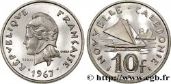 NUEVA CALEDONIA Essai de 10 Francs 1967 Paris