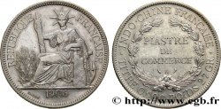 FRENCH INDOCHINA 1 Piastre de Commerce 1906 Paris