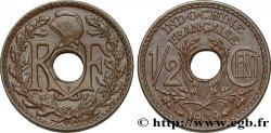 INDOCHINE FRANÇAISE 1/2 Centième 1939 Paris SUP 