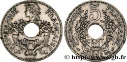 FRENCH INDOCHINA 5 Centièmes 1938 Paris AU 