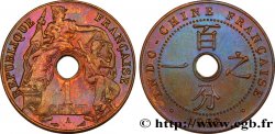INDOCHINE FRANÇAISE 1 Centième 1922 Paris SUP 