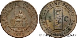 FRENCH INDOCHINA 1 Centième 1892 Paris